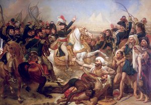 La batalla de las Pirámides, 21 de julio de 1798